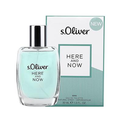 S. Oliver Here & Now Eau De Toilette for Men 30 ml - Men Perfumes (Edt/Edp)