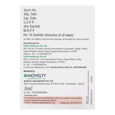 FULLYTE 3R DELICIOUS STRAWBERRY FLAVOUR Sachet 15gm - Supplements-Sup