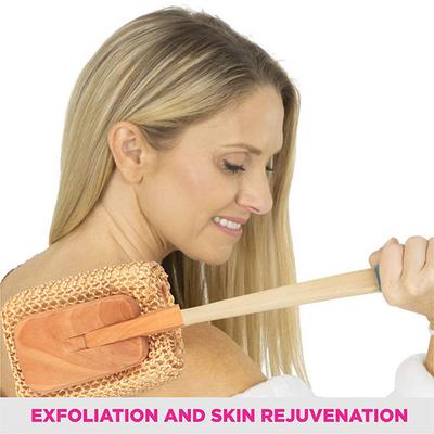 Vega Sisal Sponge Bath Brush (NBA - 1/4) 188 gm - Loofahs & Sponges