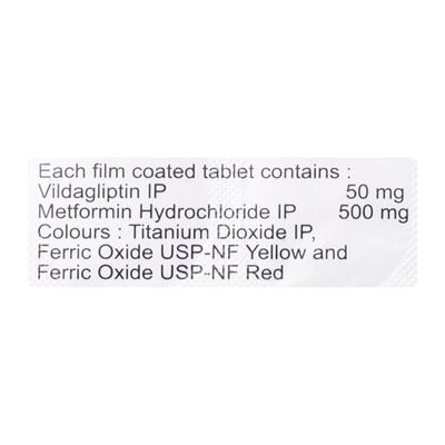ZILDAGLIP M Tablet 15's - Diabetes-Ant