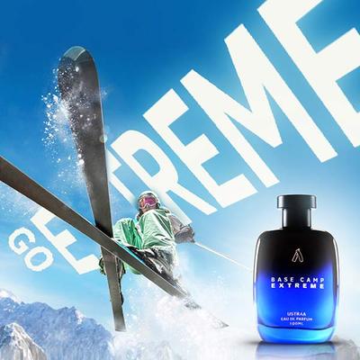 Ustraa Eau De Parfum for Men - Base Camp Extreme 100 ml - Men Perfumes (Edt/Edp)