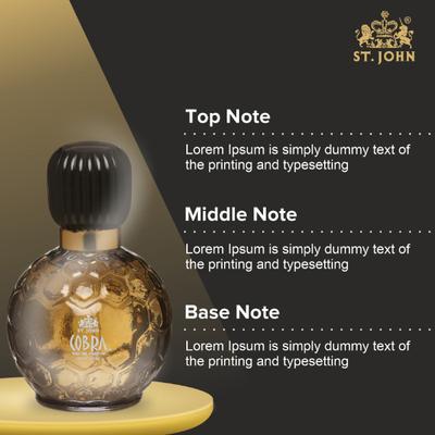 St. John Cobra Limited Edition Eau De Parfum 60 ml + Visa Eau De Parfum 30 ml - Perfumes (Edt/Edp)
