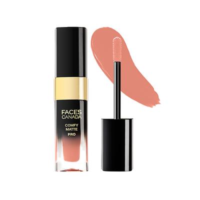 Faces Canada Comfy Matte Pro Liquid Lipstick - Got My Mocha 17, 10HR Stay, No Dryness 5.5 ml - Liquid Lipsticks