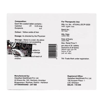 ACTIVE D Tablet 30's - Supplements-Vit