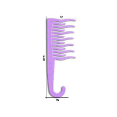 Xo Curls Shower Detangling Comb - Lavender 1's - Hair Combs