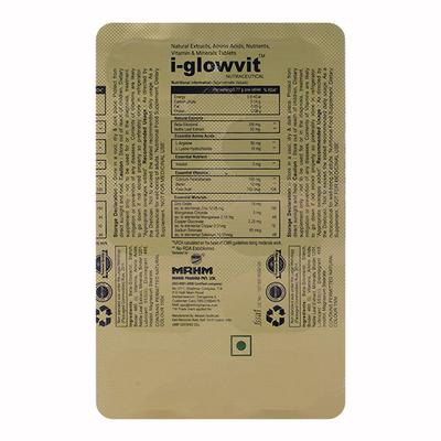 I GLOWVIT Tablet 10's - Supplements-Vam