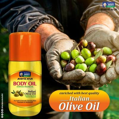 Allen Body Oil 450 ml (Pack of 2) - Personal Care (Ayush)
