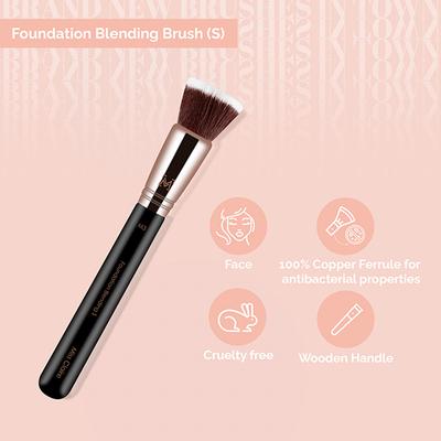 Miss Claire M3 - Foundation Blending Brush (S) (Rose Gold) 1's - Face Brush