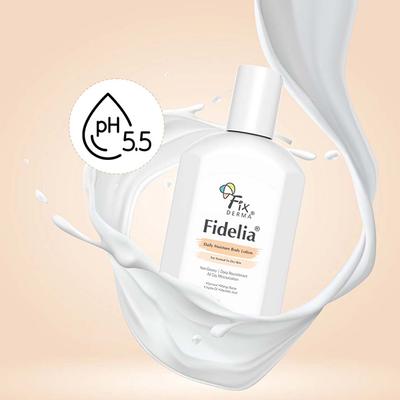 Fixderma Fidelia Daily Moisture Body Lotion, Body Lotion for Unisex, Body Lotion for Dry Skin 250 ml - Face Moisturizers