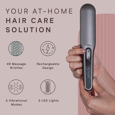 Winston Led Hair Growth Therapy Comb Detangling Red & Blue Light Mode 200 gm - Hair Combs