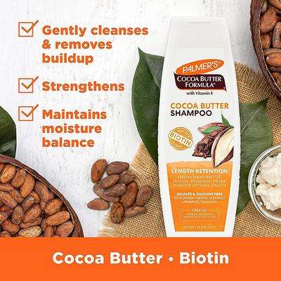 Palmer's Cocoa Butter & Biotin Length Retention Shampoo 400 ml - Shampoos