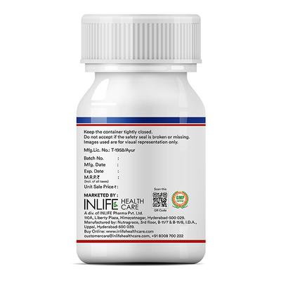 INLIFE Coconut Oil Capsules 60's - Hair & Skin