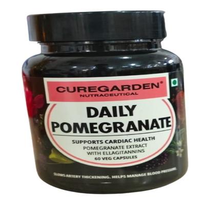 Curegarden Daily Pomegranate Veg Capsule 60's - Vital Health