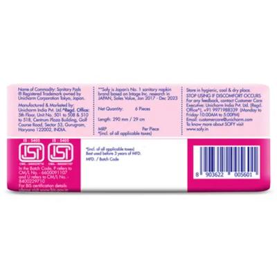 Sofy Bodyfit Pro Pads (XL) 6's - Sanitary Napkins