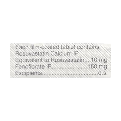 Jupiros F Tablet 10'S - High Cholesterol-Dys