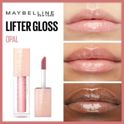 Maybelline New York Lifter Gloss, Hydrating Lip Gloss, Opal 5.4 ml - Lip Glosses