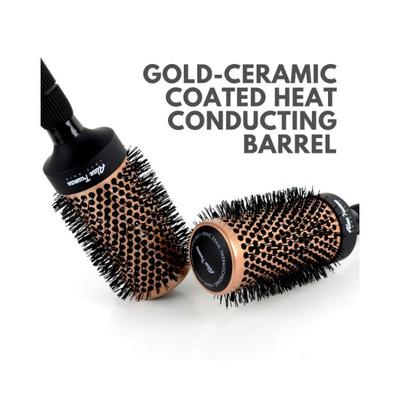 Alan Truman Gold Ceramic Blow-Drying Brush-Large 1's - Hair Brushes