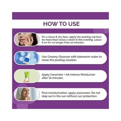 The Derma Co. 30 Percent AHA Plus 2 Percent BHA Face Peeling Solution 30ml - Bb & Cc Creams