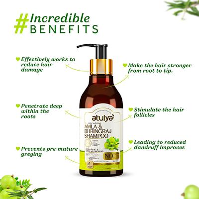 Atulya Amla & Bhringraj Shampoo 300 ml - Shampoos