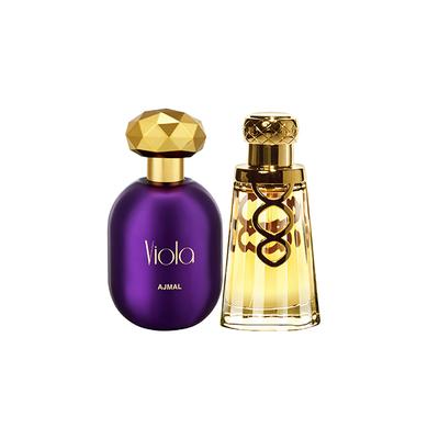 Ajmal Viola EDP Fruity Floral Perfume And Khallab EDP Woody Oudh Perfume 125 ml - Perfumes (Edt/Edp)