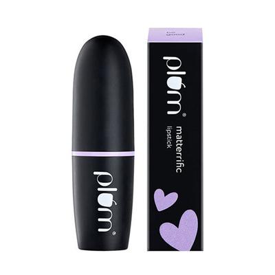 Plum Matterrific Lipstick Peach Please - 122 (Peachy Brown Nude) 4.2 gm - Lipsticks