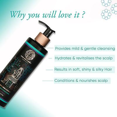 Global Beauty Secrets Turkish Rose and Mint Shampoo and Conditioner 200 ml - Shampoos