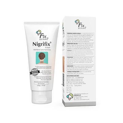 Fixderma Nigrifix Cream For Dark Neck, Ankles, Knuckles, Elbows, Underarm Whitening (50 g) - Lotions & Creams