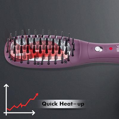 Vega Professional Mighty Mini Hair Straightening Brush, (VPVMS-08) 1's - Hair Dryers