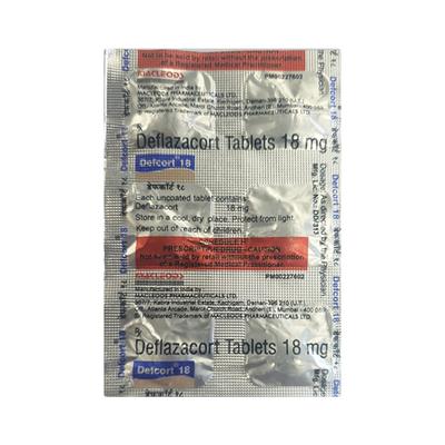 Defcort 18mg Tablet 6'S - Auto Immune Disease-Imm