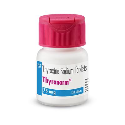 Thyronorm 75Mcg Tablet 120'S - Hypothyroidism