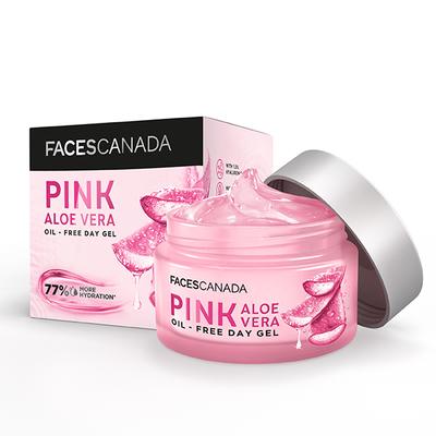 FACESCANADA Pink Aloe Vera Oil-Free Day Gel 15 gm - Face Gels