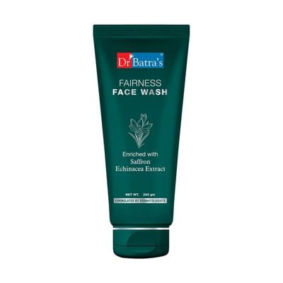Dr. Batra's Fairness Face Wash - Saffron & Echinacea Extract 200 gm - Face Wash & Cleansers