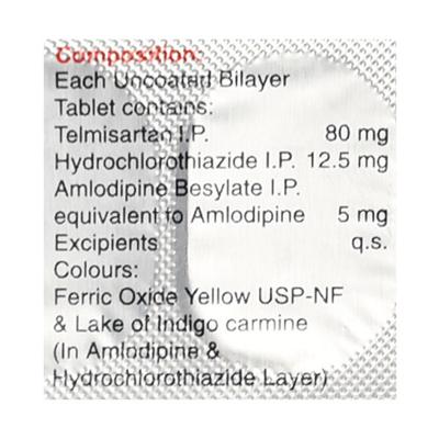 Telma Amh 80mg Tablet 15'S - Hypertension-Ana