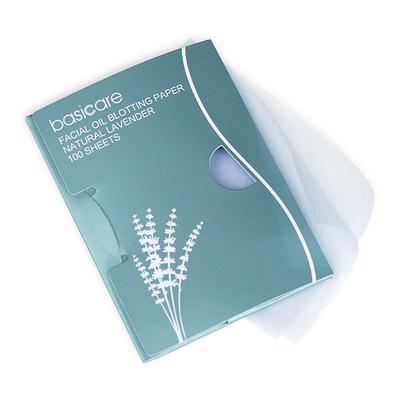 Basicare Natural facial oil blotting paper, (pack of 100 sheets) 1's - Facial Wipes & Tissues