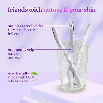 Bombae Face & Eyebrow Razor for Women 4's - Shaving & Hair Removal