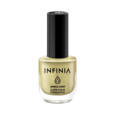 Infinia Golden Single Coat Nail Polish Golden Crown 095 12 ml - Nail Polish