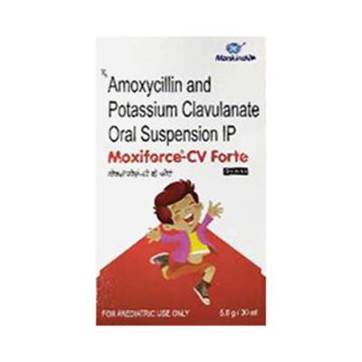 MOXIFORCE CV FORTE Dry Syrup 30ml - Bacterial Infections-Pen