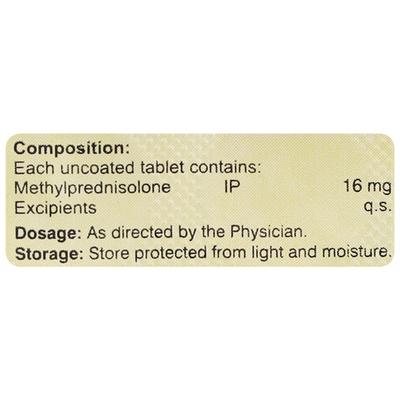 Rednisol 16mg Tablet 10'S - Hormonal Therapy-Cor