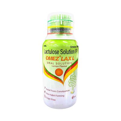 OMEZ LAX L SUGAR FREE LEMON FLAVOUR Oral Solution 100ml - Constipation-Lax