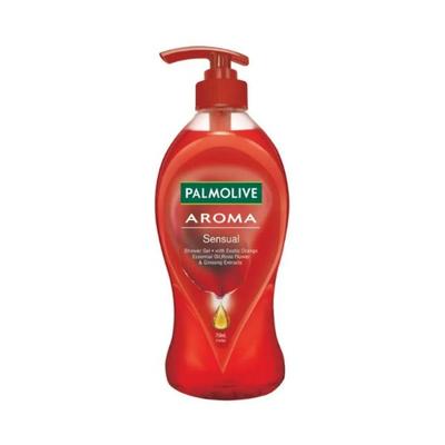 Colgate-Palmolive, Palmolive Body Wash Aroma Sensual Pump, Shower Gel with Exotic Natural Extracts 750 ml - Shower Gels & Body Wash