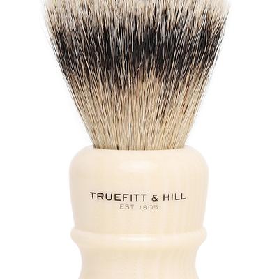 Truefitt and Hill Faux Ivory Super Handmade Shaving Brush Wellington Luxury Essential Grooming Collection for Men 1's - Shaving Brushes