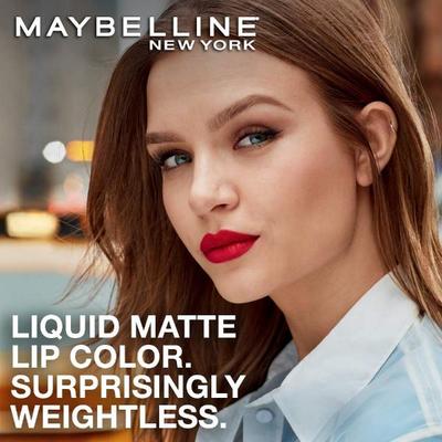 Maybelline New York Sensational Liquid Matte Lipstick 11, Made Easy 7 ml - Liquid Lipsticks