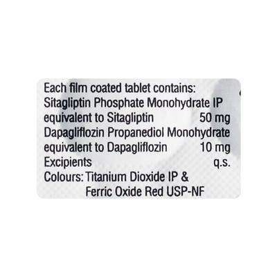 SITARA D 50/10 Tablet 10's - Diabetes-Ant