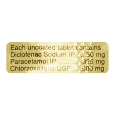 CIP ZOX Tablet 6's - Muscle Cramps/Spasticity-Mus