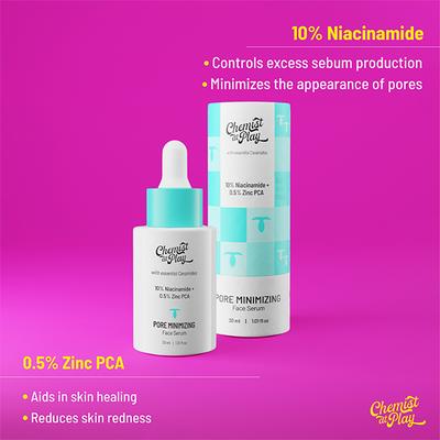 Chemist At Play Pore Minimizing Face Serum 30 ml - Face Serum