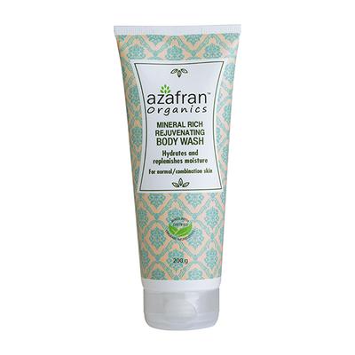 Gazafran Organics Mineral Rich Rejuvenating Body Wash 200gm - Shower Gels & Body Wash