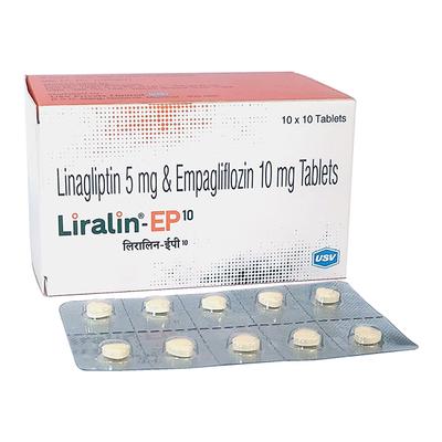 LIRALIN EP 10mg Tablet 10's - Diabetes-Ant