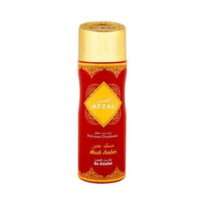 AFZAL PERFUME DEO-CAN-AFZAL-MUSK AMBER-FG 200 ml - Deodorants/Roll-Ons