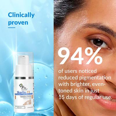 Fixderma Skarfix TX Serum 3% Tranexamic Acid +2% Alpha Arbutin + 4% Kojic Acid + 4% Niacinamide 10 ml - Face Serum