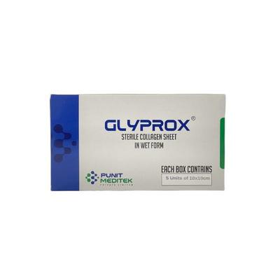 Glyprox Sterile Collagen Sheet in Wet Form (Pack of 10 x 10 cm 5's) - Cotton Wool & Swabs